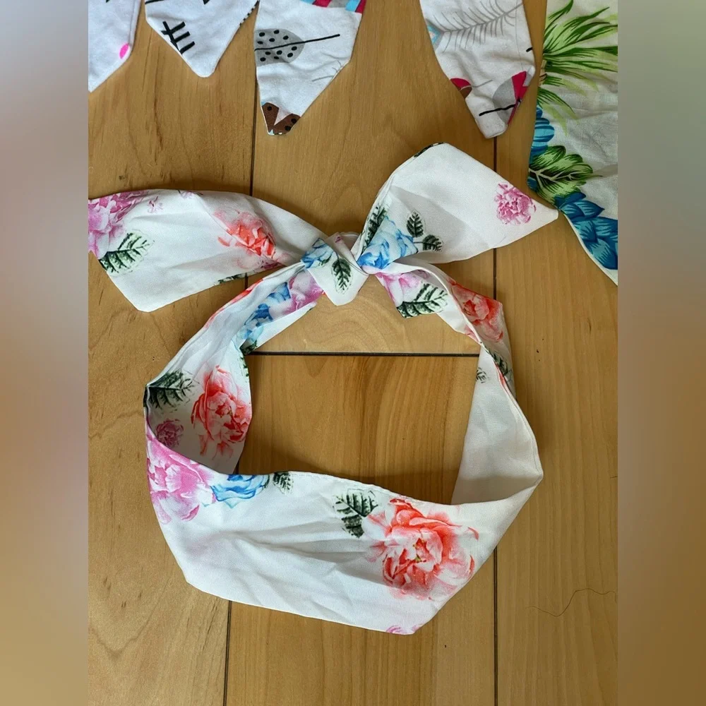 Head‎ Wraps for Baby/Little Girls- Lot of 4